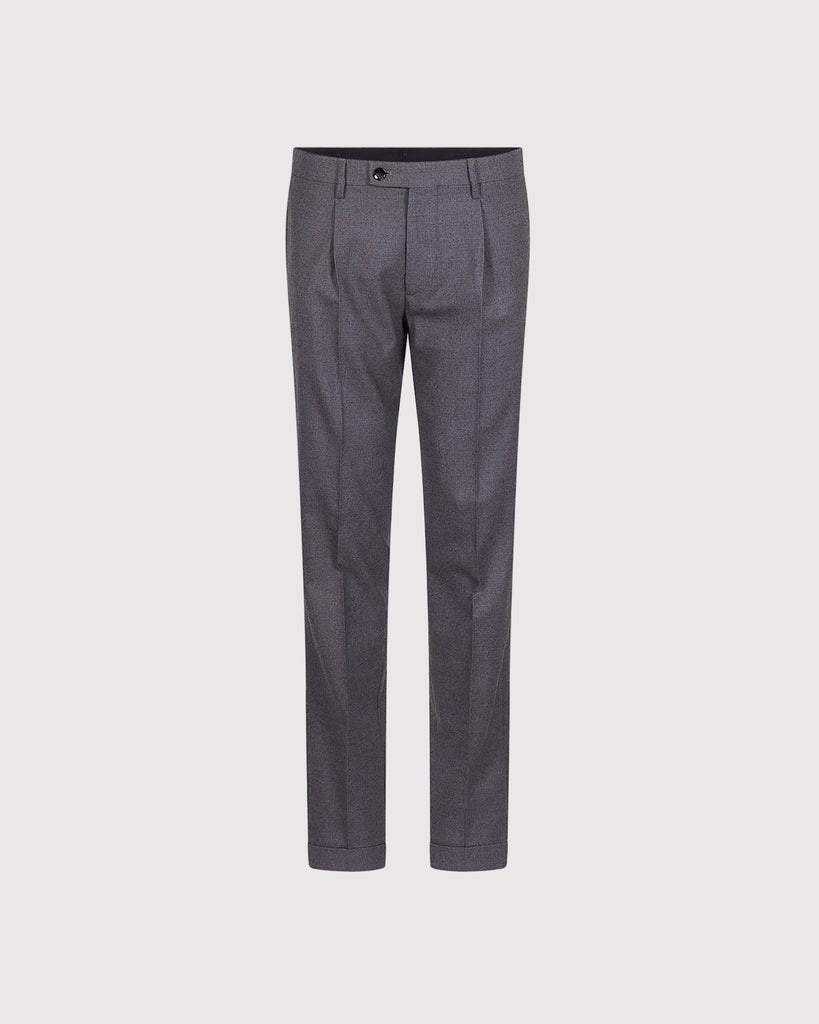 Washable Wool Pants Grå