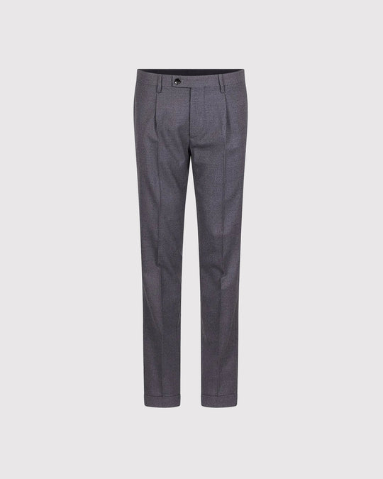 Washable Wool Pants Grå