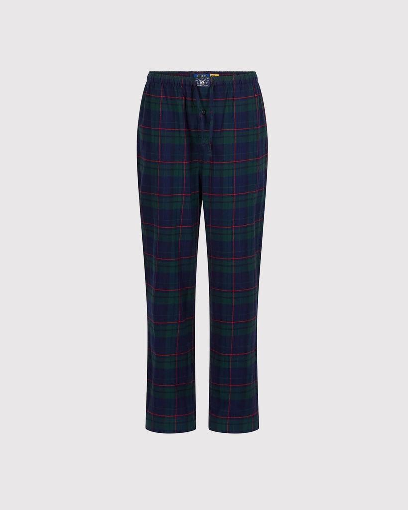 Flannel Sleep Pants Grøn