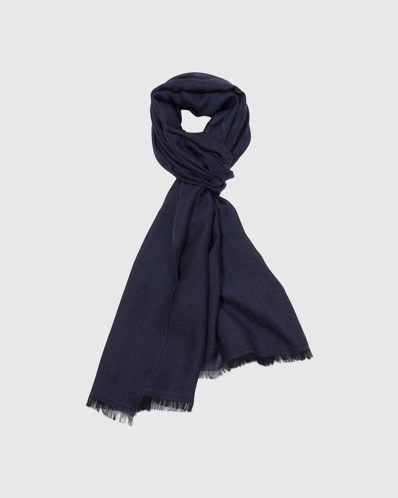Cashmere Scarf Blå