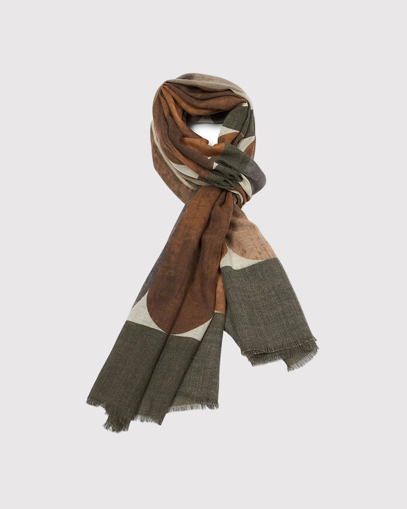 Scarf Wool Light Grøn