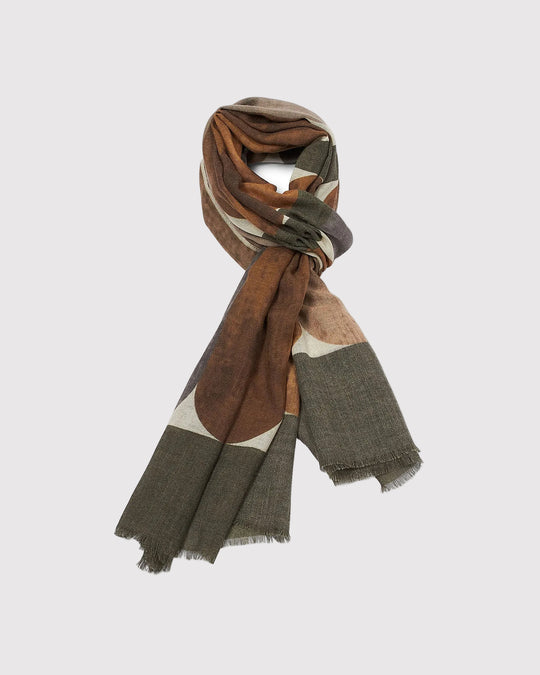 Scarf Wool Light Grøn