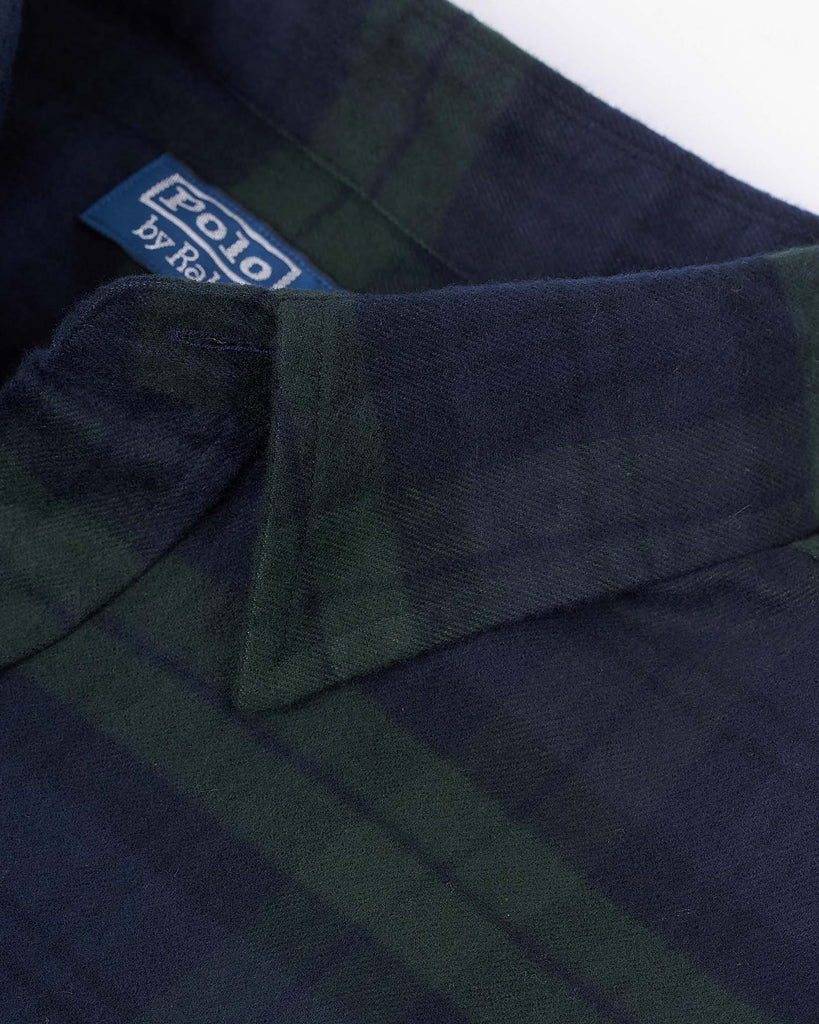 Flannel 2 Pocket Shirt Grøn