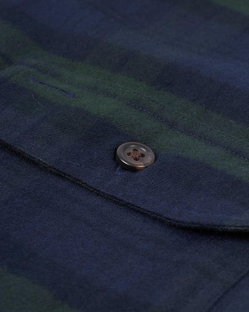 Flannel 2 Pocket Shirt Grøn