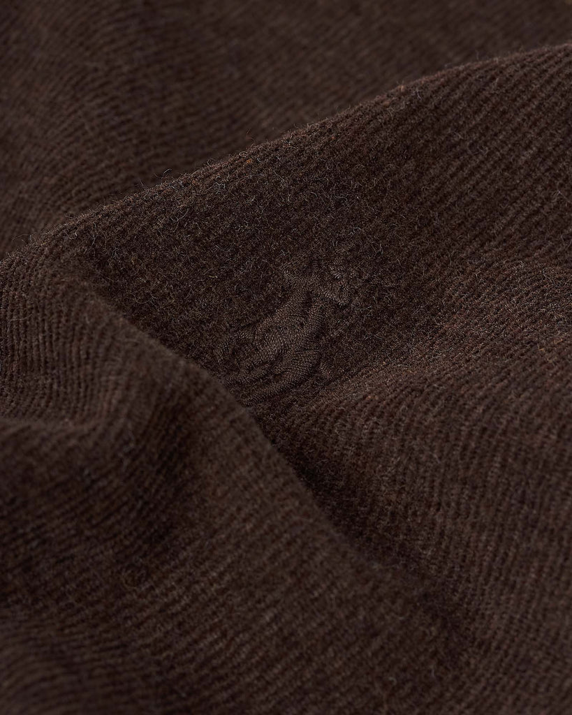Pinwale Cord Shirt Brun