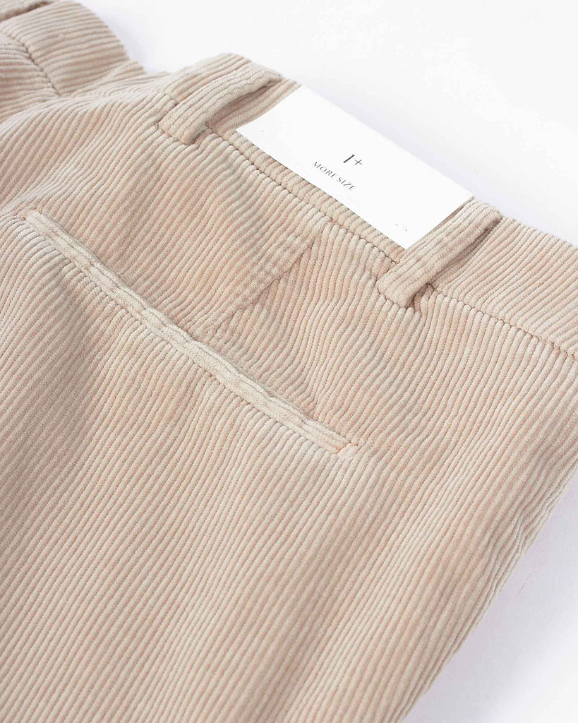 One More Size Cord Chino Sand