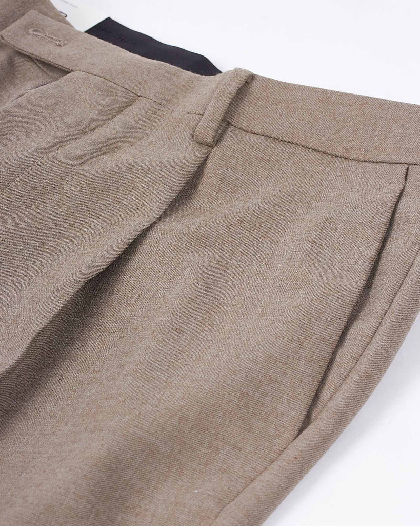 Washable Wool Pants Sand