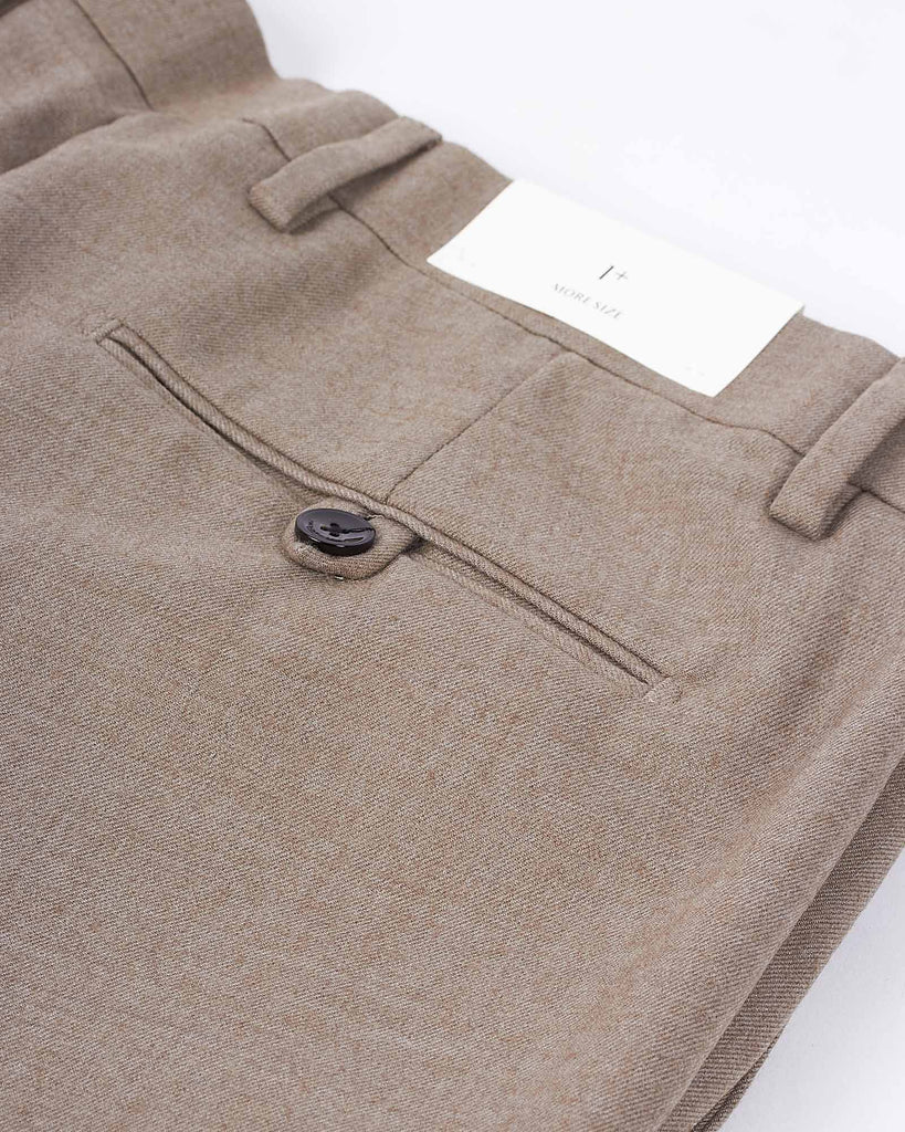 Washable Wool Pants Sand