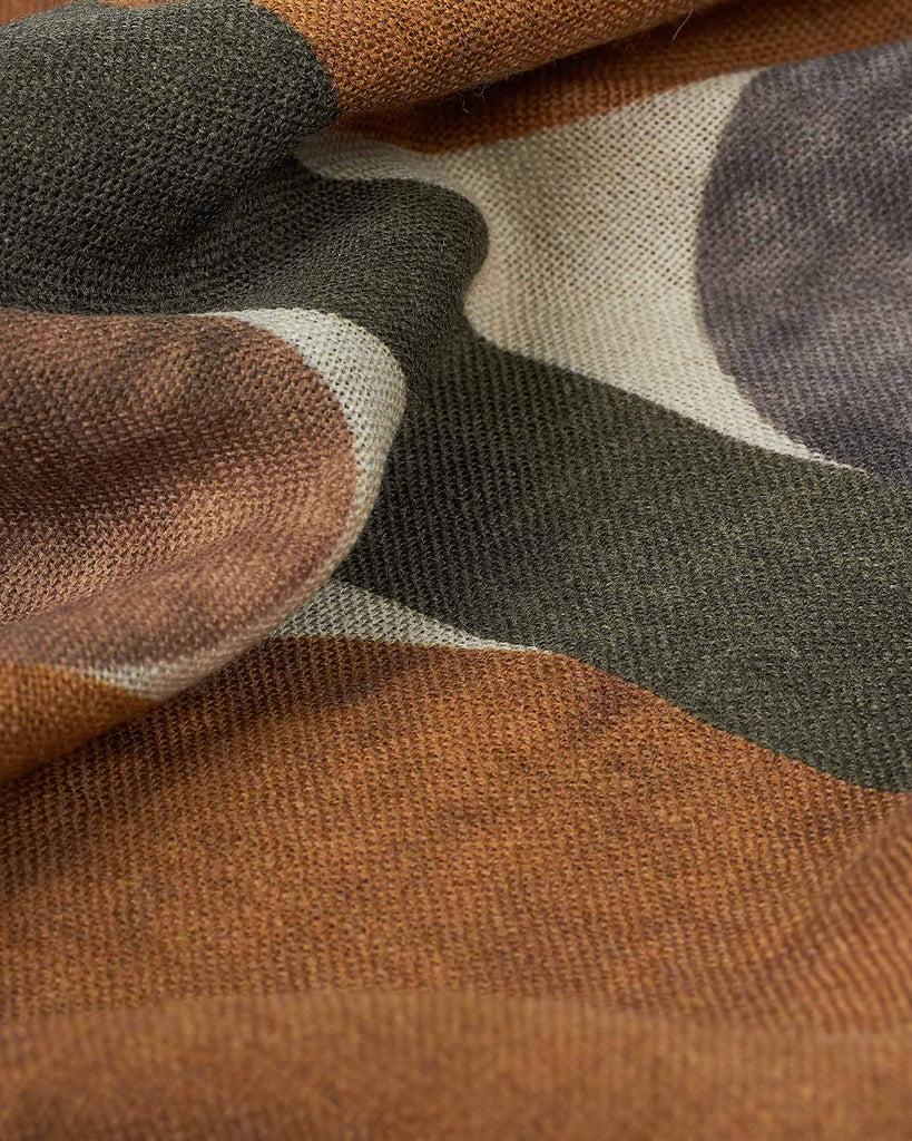 Scarf Wool Light Grøn