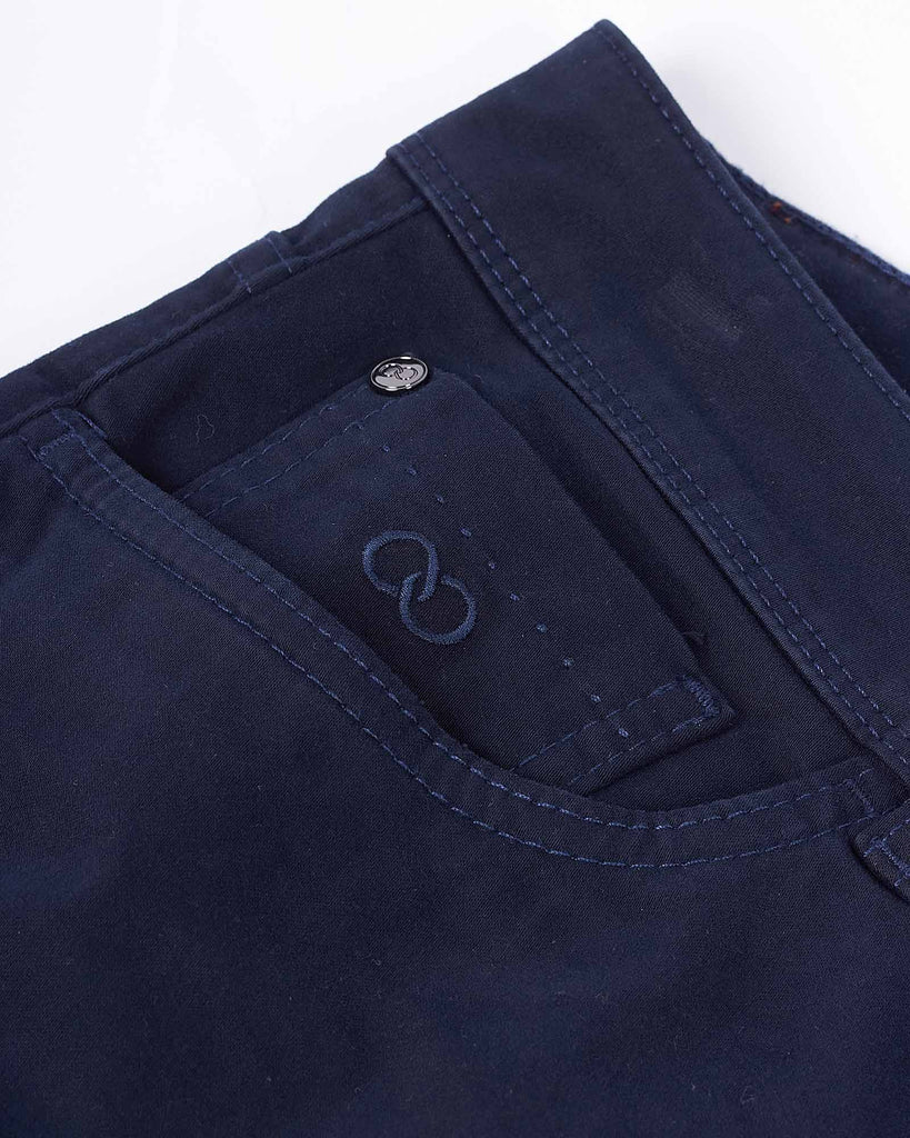 5 Pocket Stretch Blå