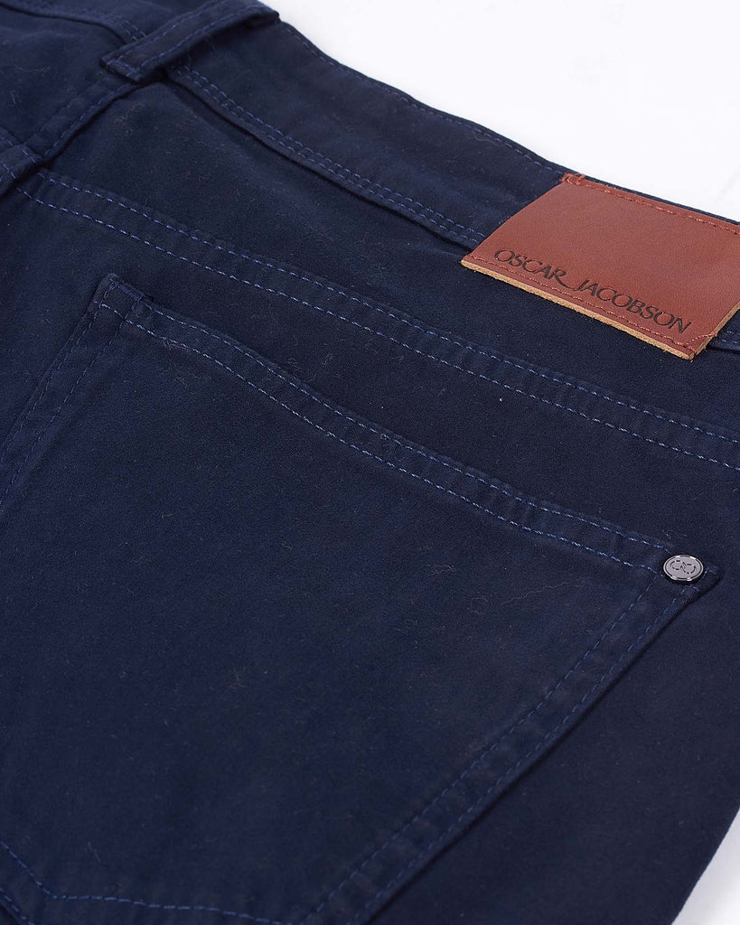 5 Pocket Stretch Blå