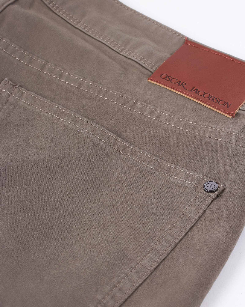 5 Pocket Stretch Taupe