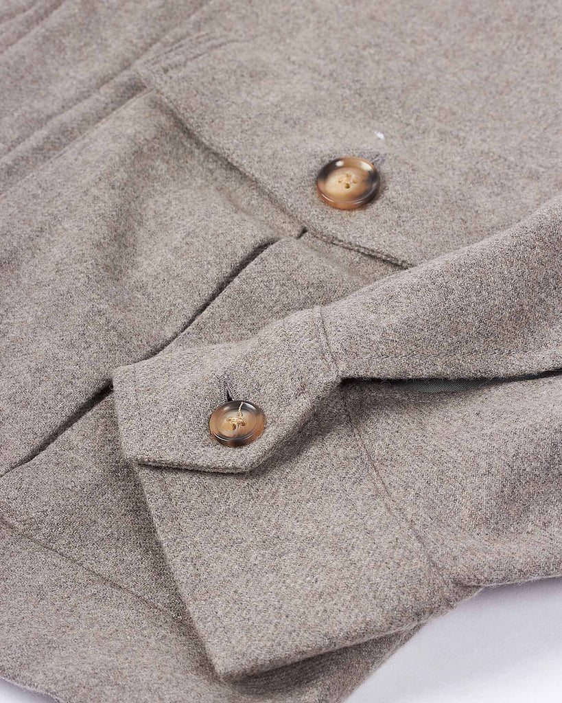 Safari Shirt Jacket Sand