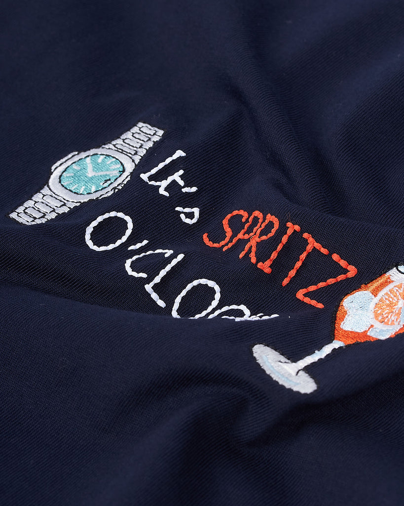Spritz O' Clock T-Shirt Blå