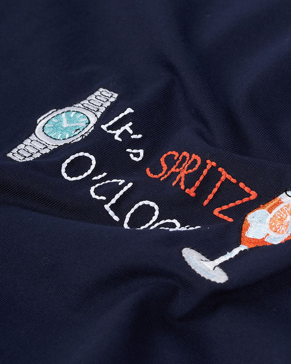 Spritz O' Clock T-Shirt Blå