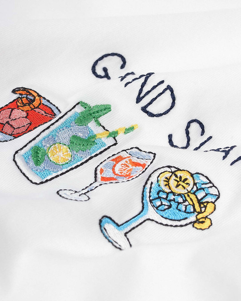 Grand Slam T-Shirt Hvid