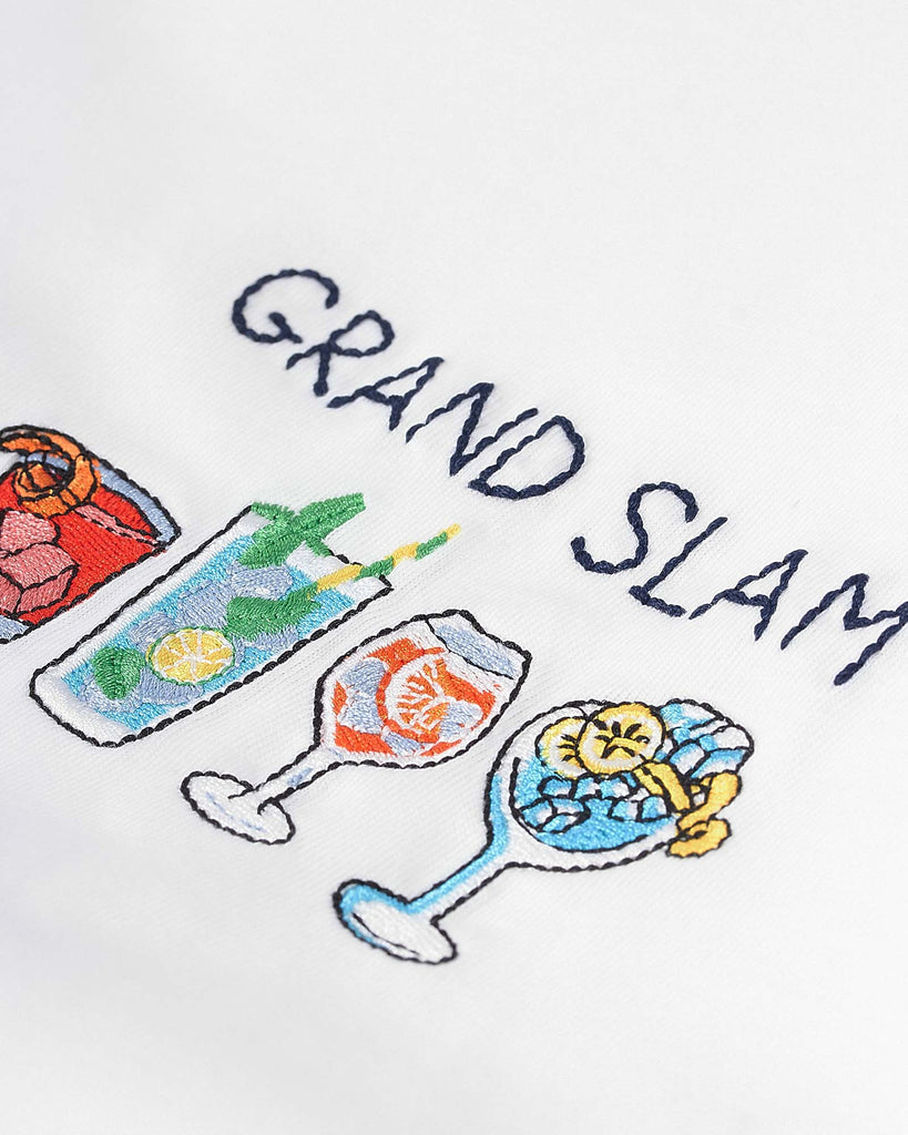 Grand Slam T-Shirt Hvid