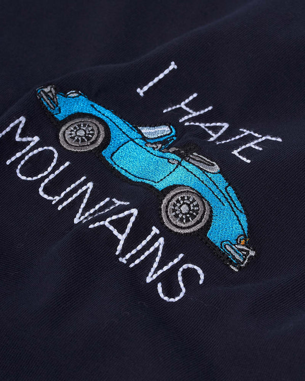 I Hate Mountains T-Shirt Blå