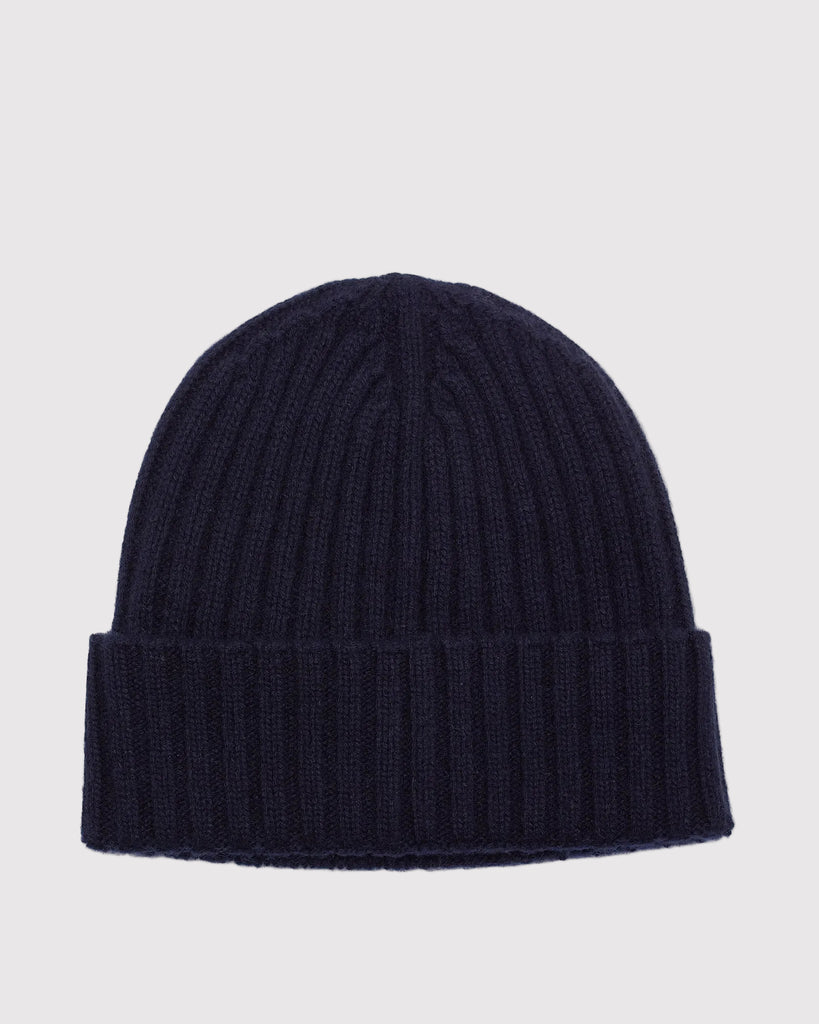 Cashmere Beanie Blå