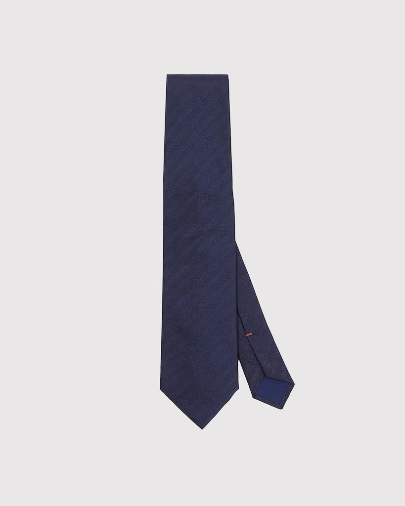 Tie Herringbone Blå