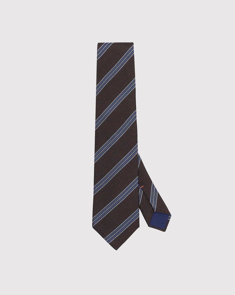 Tie Stripe Brun