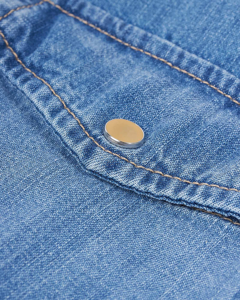 Denim Shirt Blå