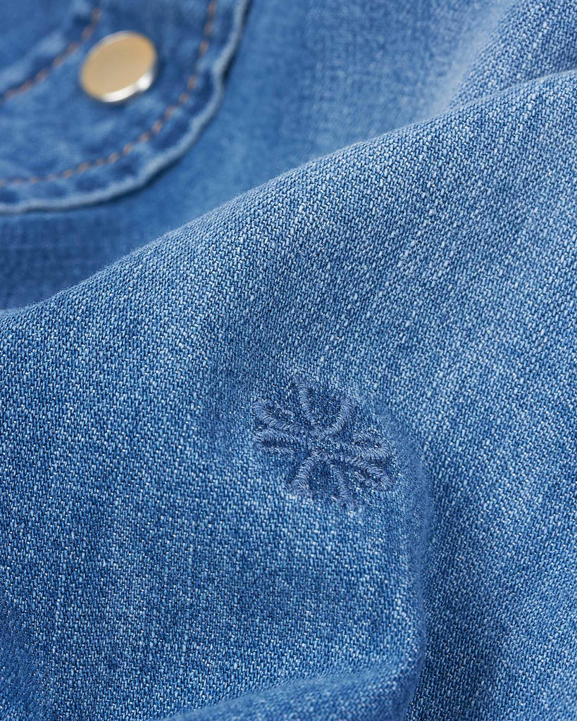Denim Shirt Blå