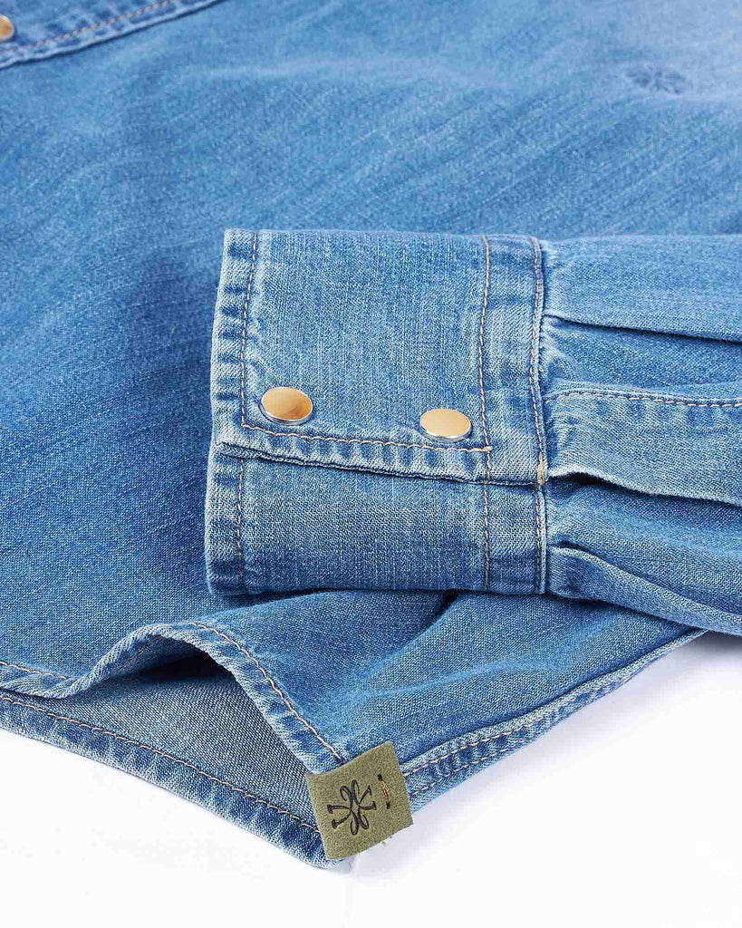 Denim Shirt Blå