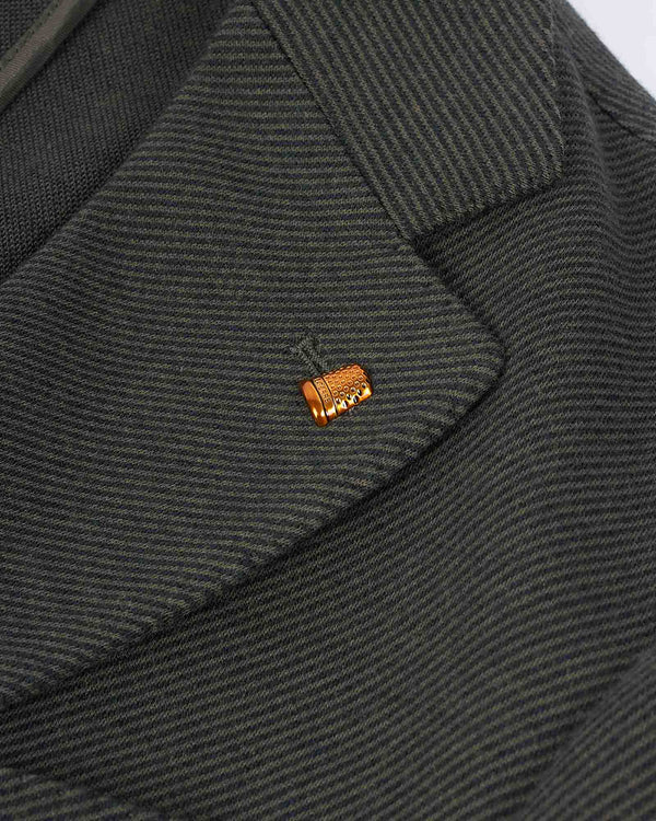 Jersey Diagonal Blazer Grøn