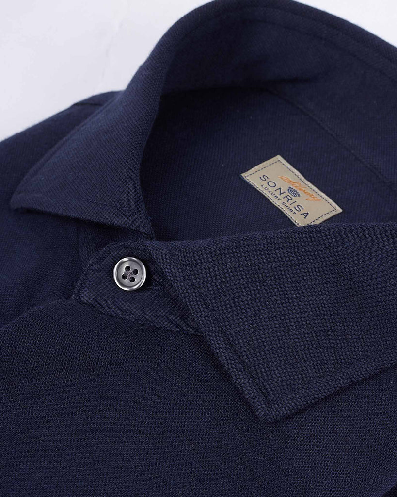 Soft Shirt Blå