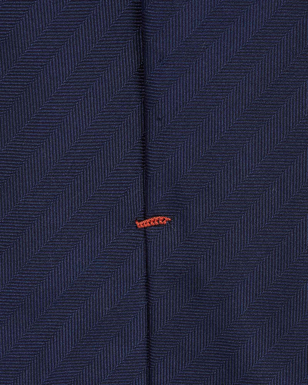 Tie Herringbone Blå