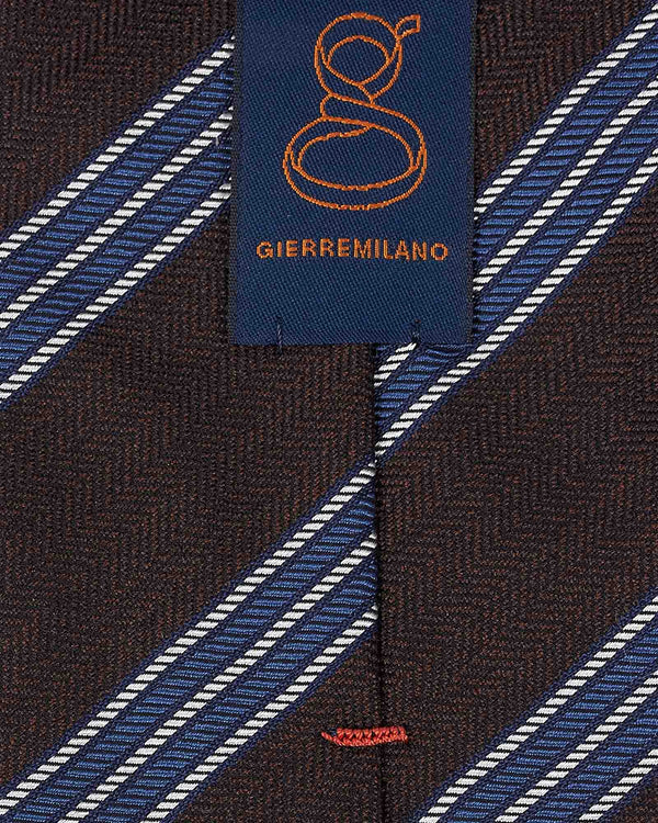 Tie Stripe Brun