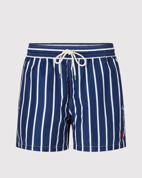 Traveler Badeshorts Strib Blå