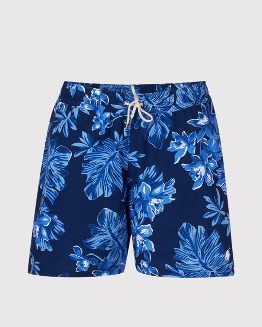 Seersucker Badeshorts Blå