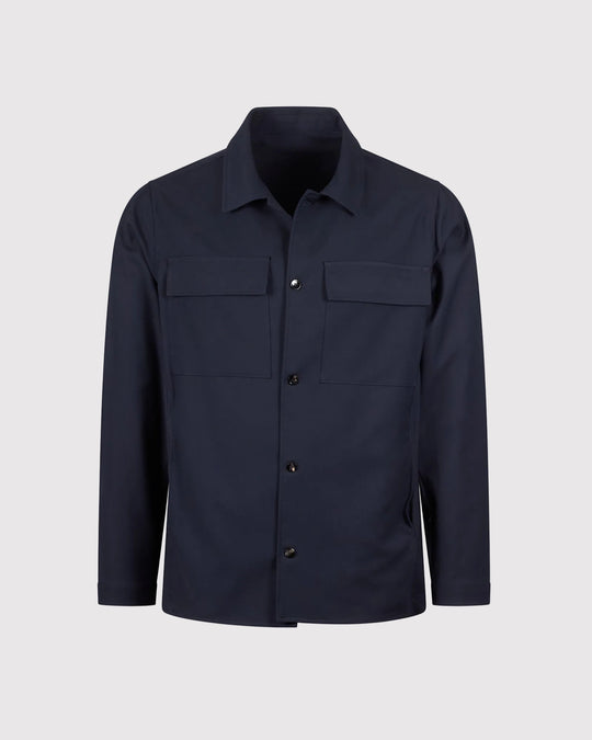 Field Overshirt Blå