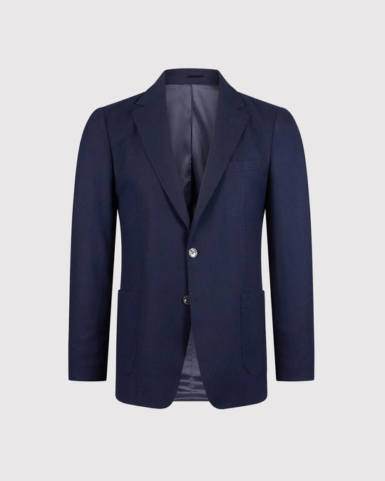 Cashmere Blazer Blå