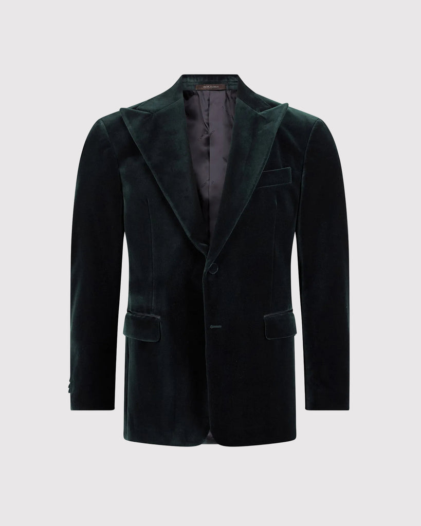 Rufus Velour Blazer Grøn