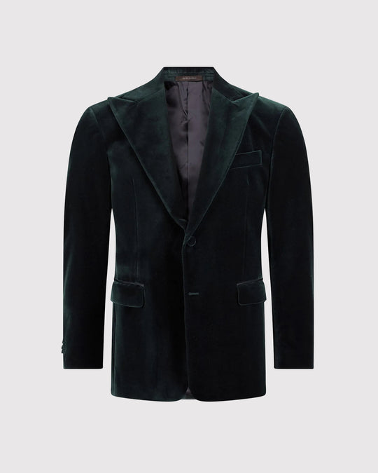 Rufus Velour Blazer Grøn