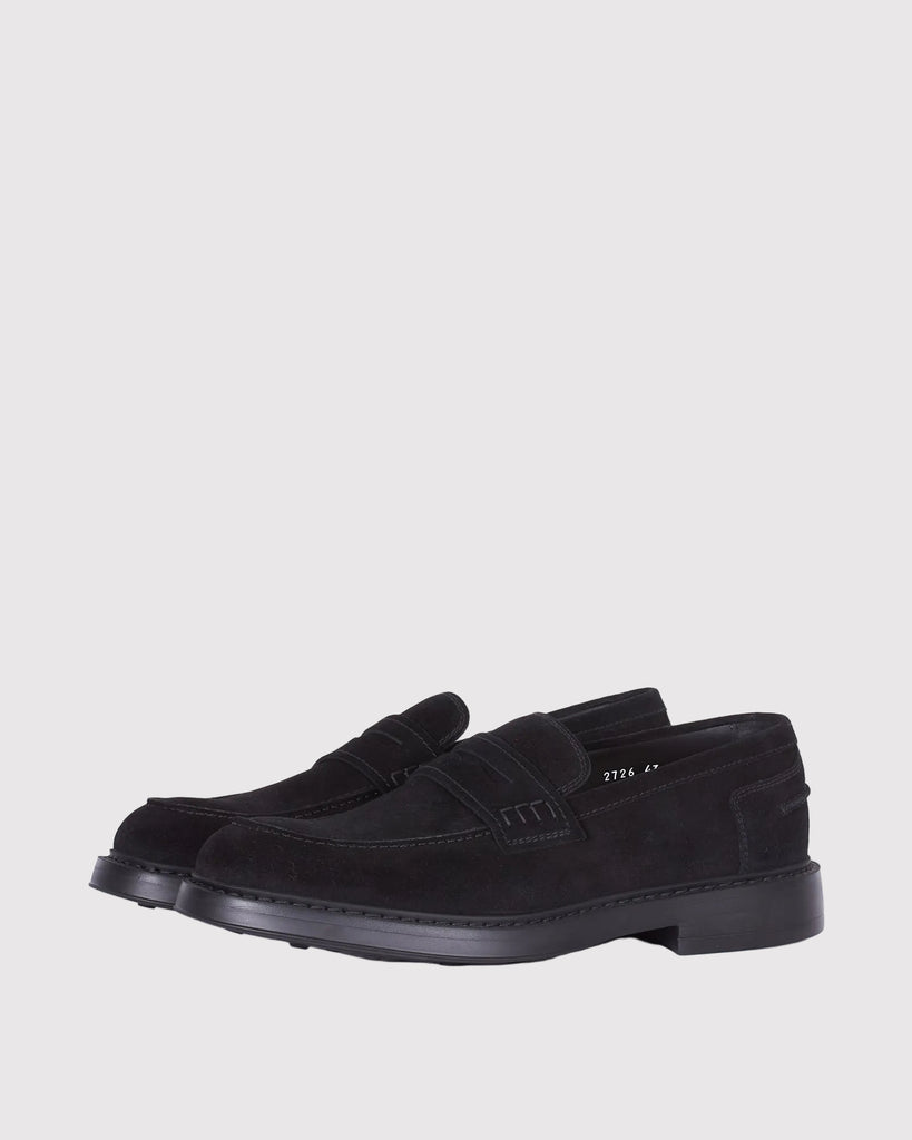 Suede Loafer Sort