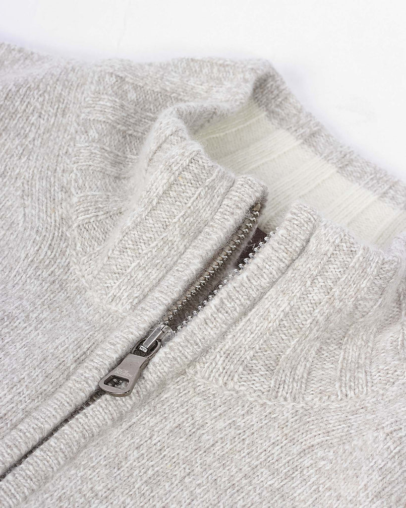 Paul Half Zip Strik Sand
