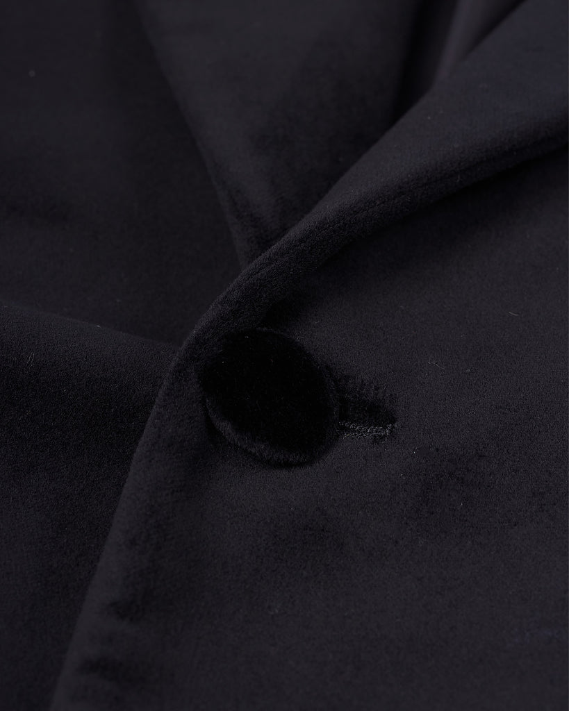 Rufus Velour Blazer Sort