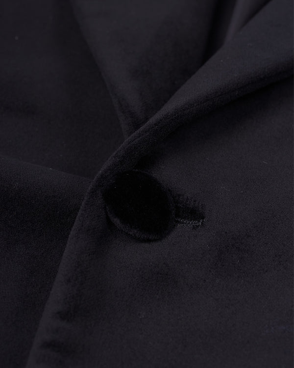 Rufus Velour Blazer Sort