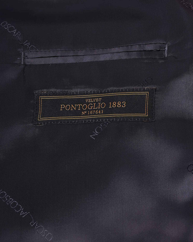 Farris Velour Blazer Rød