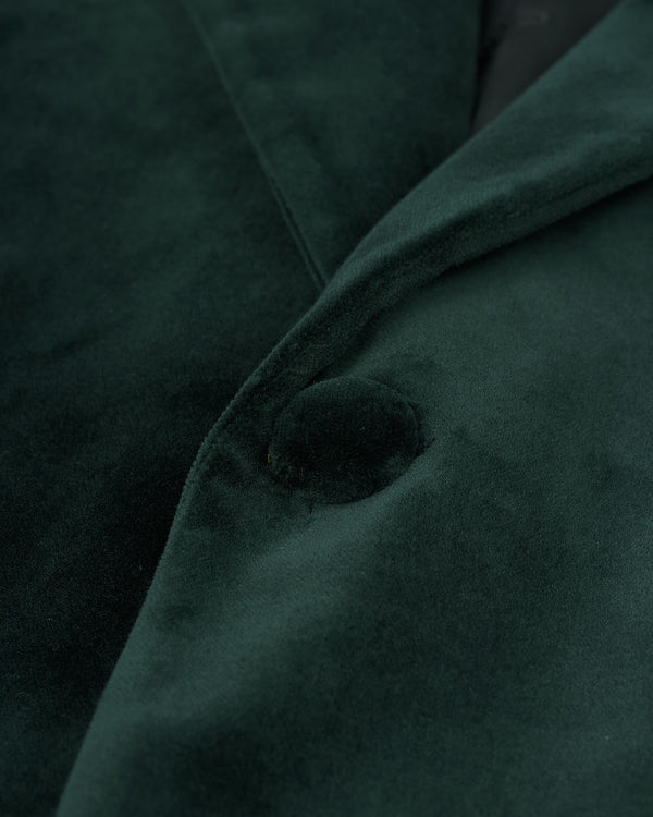 Rufus Velour Blazer Grøn