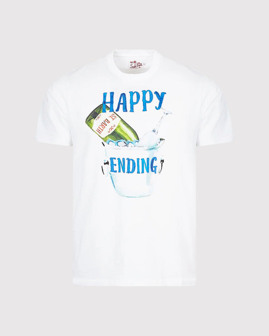 Happy Ending T-Shirt Hvid