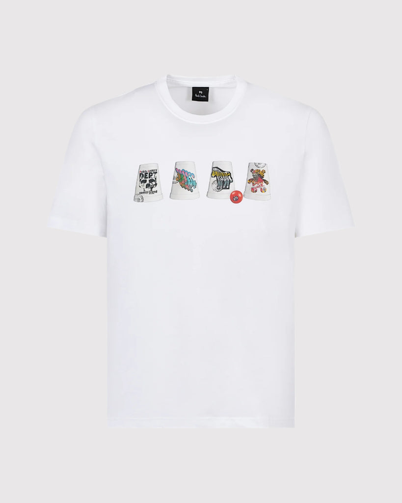 Cups T-shirt Hvid
