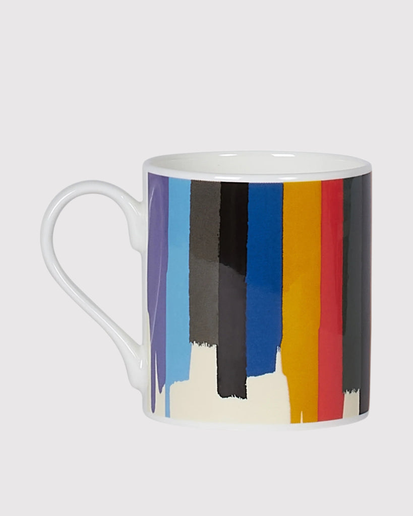 Mug Printed Draw Stripe Multi