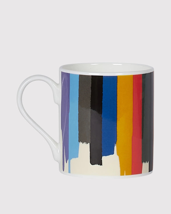 Mug Printed Draw Stripe Multi