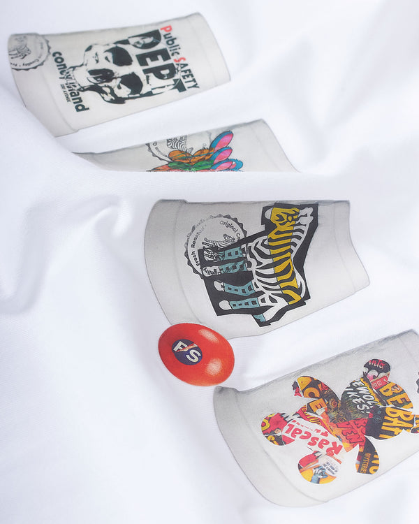 Cups T-shirt Hvid