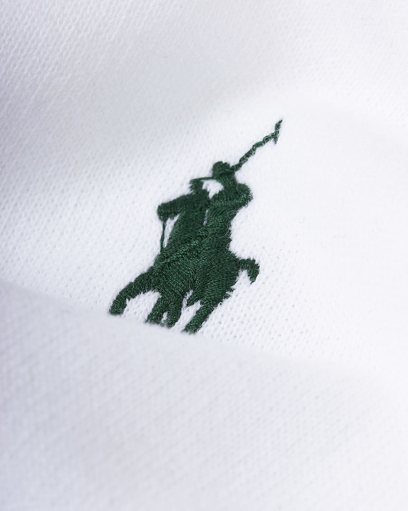 Wimbledon Zip Sweat Hvid